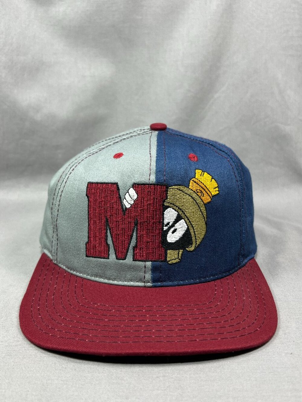 Vtg 90s Marvin the Martian Acme Clothing Co. Hat Looney Tunes USA Snapback Cap - Picture 6 of 16